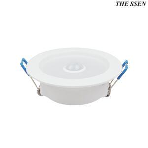 더쎈 LED 8cm(3인치) 5W 다운라이트 센서형 IC타입 플리커로우 타공 75mm