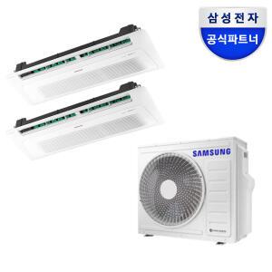 삼성 2실 8+8 다배관 무풍 시스템에어컨 AJ18BSS2P16SSY 전국기본설치포함
