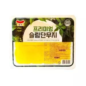 일가 프리미엄 슬림단무지 2.7kg X4개 1BOX 업소용 대용량