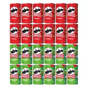 프링글스 오리지날 53g x 12개 + 프링글스 양파맛 53g x 12개