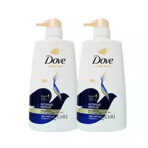도브 샴푸 인텐스 리페어 680ml x2개