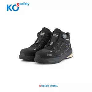 코오롱 KS-602DG 다이얼 6인치 논슬립 와이드토캡 발편한 안전화 경량 작업화
