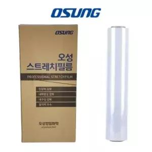 오성 스트레치필름 공업용랩 15micX500mmX350M 1박스(4롤)