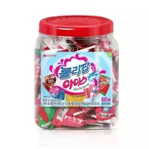 롤리팝 아이스 660g 막대사탕 60입  2통