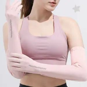 UV 자외선차단 골프 팔토시 오픈형 손가락 여성 쿨토시 암슬리브 여름용