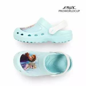 [보리보리/프로월드컵]PWX키즈주니어 겨울왕국2 엘나 EVA키즈샌들 블루