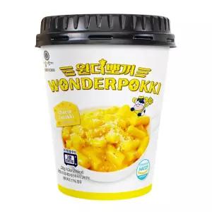 원더뽀끼 컵떡볶이 치즈 120g 4개