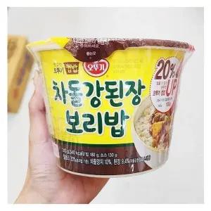 오뚜기 컵밥 차돌강된장 보리밥 (증량) 310g x 2개 33169 (29467664)