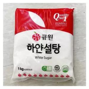 청정원 큐원 하얀설탕1kg x 2개 32598 (29467638)