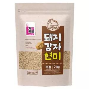 광복 저당곡물 돼지감자 숙성현미 2kg 1개