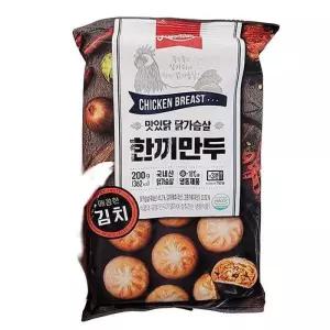 랭킹닭컴 닭가슴살 한끼만두김치 200G x 2개 b26594 (29257541)