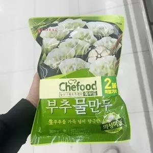 롯데 쉐푸드 부추 물만두 360g x 2개 bP00370320 (29257216)