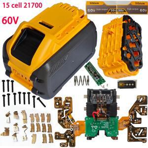 DCB612 DCB547 15*21700 dewalt 60V/54V 20V 리튬 배터리 키트 하우징 박스 케이스 쉘