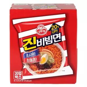 오뚜기 진비빔면 156g 20개