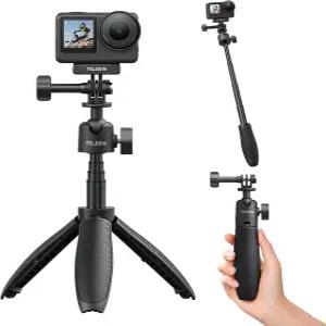 TELESIN 18.1 DJI OSMO 나노 액션 6 5 4용 미니 셀카봉 삼각대 GoPro Hero 13 12 Insta360 X5 X4 Xtra 엣지