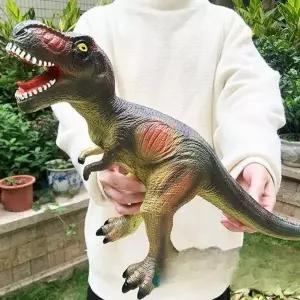 공룡 장난감 티라노사우루스 브라키오 트리케라톱스 익룡 복고 대형 피규어