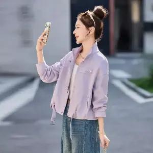 세군다 여사친 캐주얼 자켓 세무 재킷 코트 테일러드 숏 DOS1