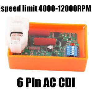 오토바이 부품 6 핀 CDI 점화 AC 시스템 레이싱 GY6 50cc 80 110 125cc 150CC 스쿠터 ATV 쿼드 버기 자전거