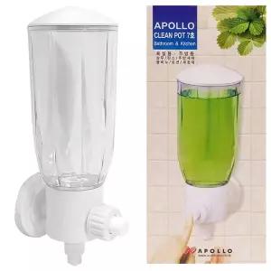 아폴로 AVY548M2 포트7호(360ml)세제통 물비누 손세정 벽걸이통