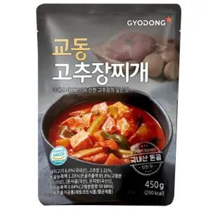 교동식품 고추장 찌개 450g x 18팩