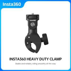 인스타360 X4 헤비 듀티 클램프 오토바이 핸들바 슈퍼 클립 마운트 (에이스 12 DJI 액션 액세서리 호환)