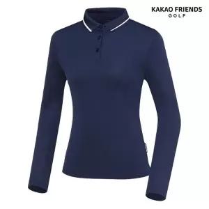 [카카오프렌즈골프 (KAKAO FRIENDS GOLF)] 여성 히든로고 피케티16528247588582