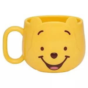 디즈니 HJK844N7 곰돌이 푸 얼굴머그컵 230ml / 양치컵 물컵