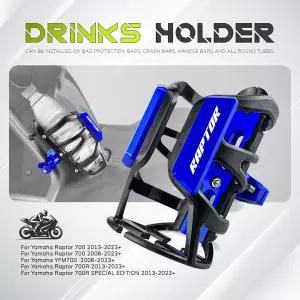 바이크 오토바이컵홀더 거치대 Yamaha Raptor 700 YFM700 YFM 700R Raptor700R 오토바이 음료 물병 케이지