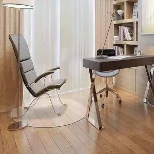 체어 투명 긁힘방지 바닥보호매트 의자매트 90cmx90cm PVC 사각 바닥