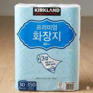 커클랜드 시그니춰 프리미엄 3겹화장지40m x 30롤