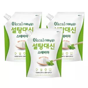 설탕대신 스테비아 설탕 에리스리톨 제로칼로리 1kg 3개
