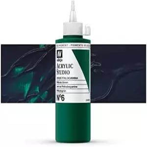 발레호 아크릴 스튜디오 22006 프탈로 그린 (200ml)
