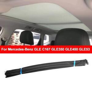 메르세데스-벤츠 E-클래스 GLE C167 GLE350 GLE53용 자동차 파노라마 선루프 롤러 블라인드 쉴드 햇빛 가리
