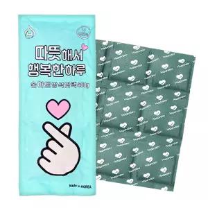 1box 핫팩 방석 행복 400gx40개 해피데이 손하트