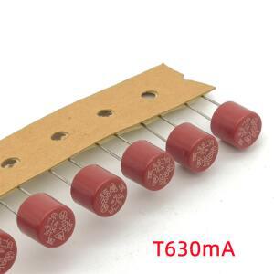 유리관퓨즈 휴즈 20개묶음 T630MA 250V 암페어 UL TR5 블로우 VDE 630MA 63 ROHS 퓨즈