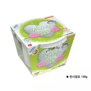 고품질 TBZ 도너랜드 천사점토 140g 박스 24개입 미술재료 천사점토 ...