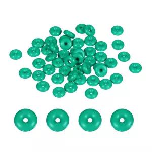 PATIKIL 50개 불소 고무 O-링 5mm OD ID 폭 미터법 원형 O 개스킷 기계 산업 엔진 배관 수도꼭지 호스