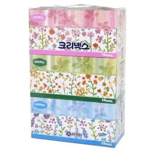 [깨끗한나라]고품질 TBZ 크리넥스 사각티슈 250콤비 250매3개 박스 6개입 곽휴지 ...
