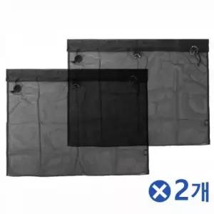 전차종 망사원단 흡착 햇빛가리개 2px2개 자외선차단