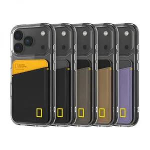 매장정품 내셔널지오그래픽 NATIONAL GEOGRAPHIC MOBILE 아이폰17 프로 프로맥스 에어 카드 포켓 케이스 m2