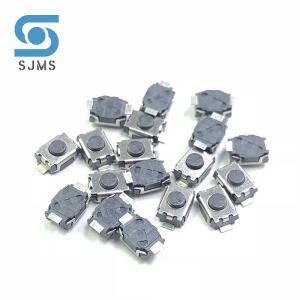 50pcs 3x4x2 SMD 2 핀 스위치 거북이 택트 3x4x2mm 피트 스탠드 아웃 기둥 미니 소형 마이크로 터치 버튼