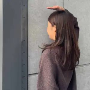 키재기자 스티커 투명 아기키재기 키재는줄자 키측정스티커 아이들키