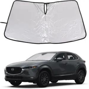 마쓰다 CX-30 2020-2025 액세서리 앞유리 선쉐이드 선바이저 UV 차단기 개인정보 보호자 맞춤형 자외선