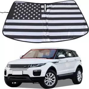 레인지로버 Evoque L551 2012-2018용 전면 윈드실드 선쉐이드 윈도우 접이식 반사형 선바이저 스크린 쉴드