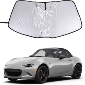마쓰다 MX-5 미아타/피아트 124 아바스 스파이더 2016-2026 윈드실드 선쉐이드 선바이저 UV 차단기