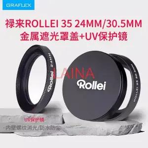 24mm 30.5mm 금속 렌즈 후드 커버 보호대  렌즈 캡  Rollei 35 STTESE 35b 35s 35t 35se 35te 카메라용 uv