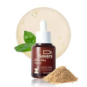 잇츠 스킨 닥터세이버스 비피다 실키 세럼 1.01 fl.oz 스킨 배리어 케어 세럼 비피다 콤플렉스 멀티 펩타이드 앰플 매끄러운 텍스처 또는 건조한 피부 모이스쳐라이져 보충
