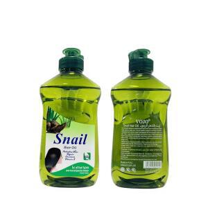 비타민 E가 함유된 보조 달팽이 헤어 오일 커어 모발 관리 관리에 도움 녹색 67 FL OZ 모든 유형에