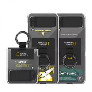 매장정품 내셔널지오그래픽 NATIONAL GEOGRAPHIC MOBILE 갤럭시Z플립3 링스트랩 크리스탈 케이스 m20220719