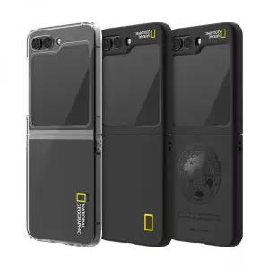 매장정품 내셔널지오그래픽 NATIONAL GEOGRAPHIC MOBILE 갤럭시Z플립5 프론트 글라스 슬림핏 케이스 m20230